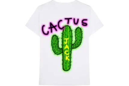 Travis Scott Cactus Jack Airbrush Shirt White