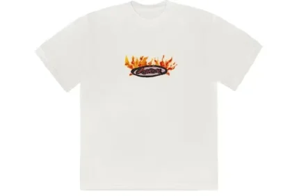 Travis Scott Cactus Jack Flame T-shirt