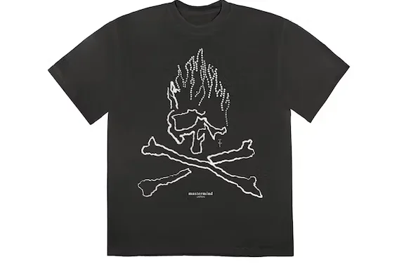 Travis Scott Cactus Jack For Mastermind Skull T-shirt