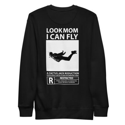 Travis Scott Look Mom I can fly Poster Sweatshirt