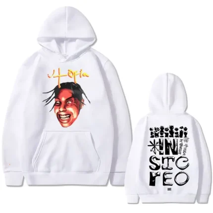 Cactus Jack Playboi Carti Utopia FEIN Print Hoodie