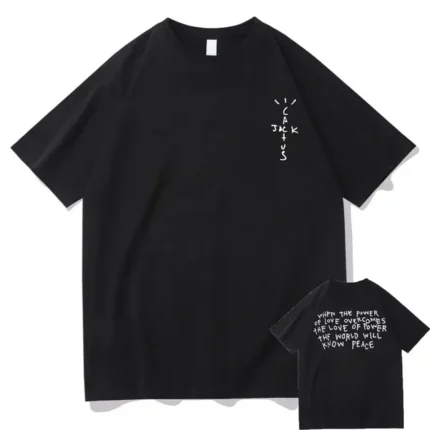 Cactus Jack Tshirt Awesome Asap Rocky Graphic T Shirts