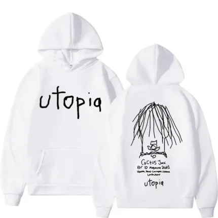 Cactus Jack Utopia Album Print Hoodie