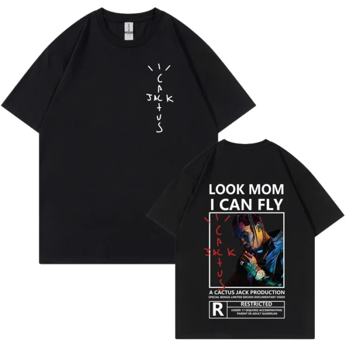 Cactus Jack Utopia Tshirt Look Mom I Can Fly T Shirt