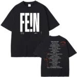 Fein Playboi Carti and Cactus Jack Utopia Print Tshirt Men Women Hip Hop Fashion T-shirt