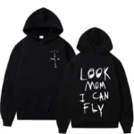 LOOK MOM I CAN FLY Print Hoodie