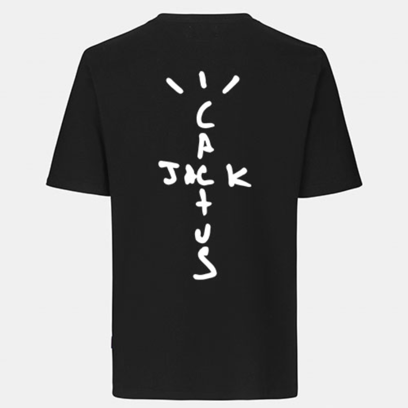 Travis Scott cactus jack logo t-shirt