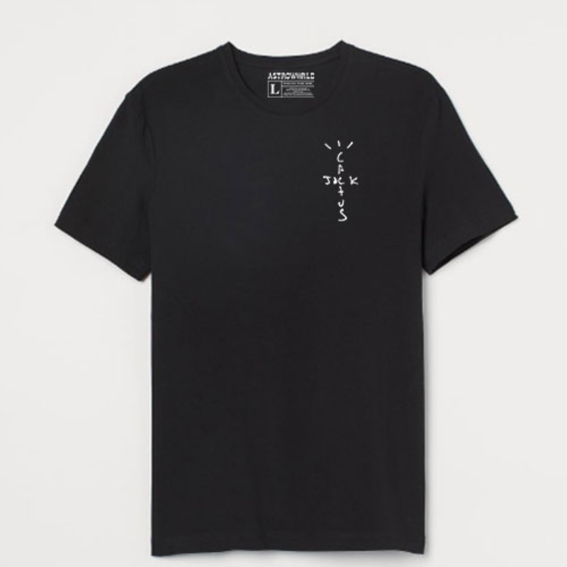 Travis Scott cactus jack logo t-shirt